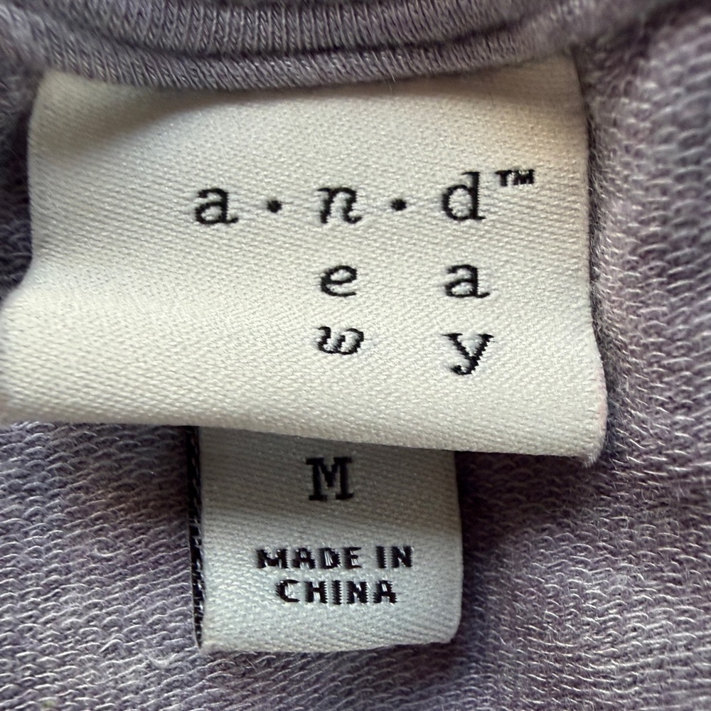 A New Day Gray Short Sleeve T-Shirt Dress - Picture 3 of 3